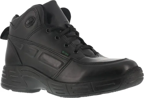 Vista 2 de Reebok Work Postal Express - Botas de punta suave para hombre, aprobadas, color negro, talla 9.5, mediana, Negro