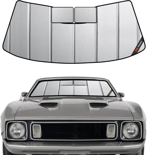 Vista 7 de Pigenius Parasol de parabrisas para Ford Mustang Coupe 2005-2009 - Salvaguarda