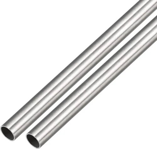 Vista 45 de METALLIXITY Tubo de acero inoxidable 304 (0.118 in de diámetro exterior x 0.008 in de pared T x 9.843 in de largo), 2 piezas, tubo recto