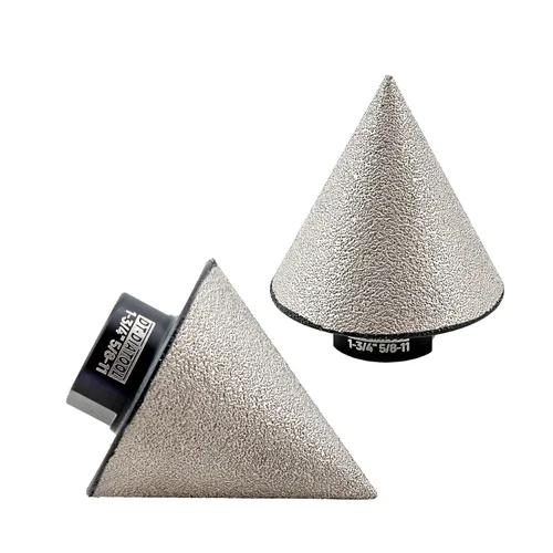 Vista 14 de DT-DIATOOL Brocas biseladas de diamante - Broca de corona de diamante de 4/5 pulgadas x 5/8"-11 rosca para agrandar, recortar, dar forma a agujeros