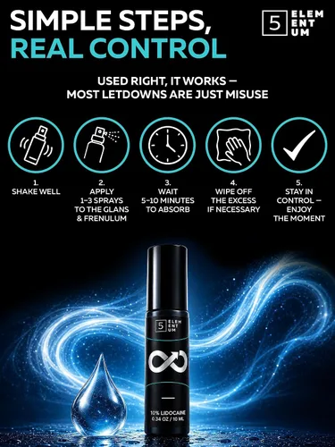 Vista 11 de Spray de retardo para una larga duración para hombres, 0.3 fl oz