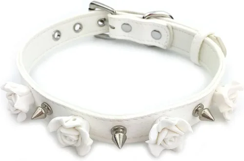 Vista 24 de Succuba Collar de Gargantilla de Flor Hecho a Mano para Mujeres y Hombres
