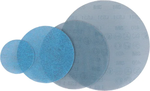 Vista 8 de 3M Hookit Blue Net - Disco abrasivo de red 36450, 120+, 3 pulgadas, 50 discos, corte rápido, disco abrasivo de red de larga duración para reparación