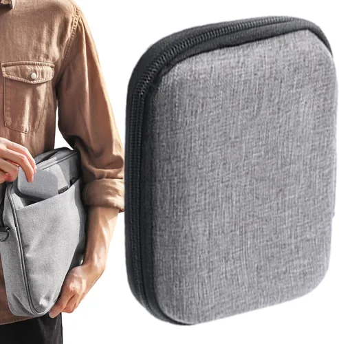 Vista 8 de Pequeño organizador electrónico - Bolsas organizadoras de cables electrónicos portátiles Bolsa de almacenamiento de accesorios digitales de viaje