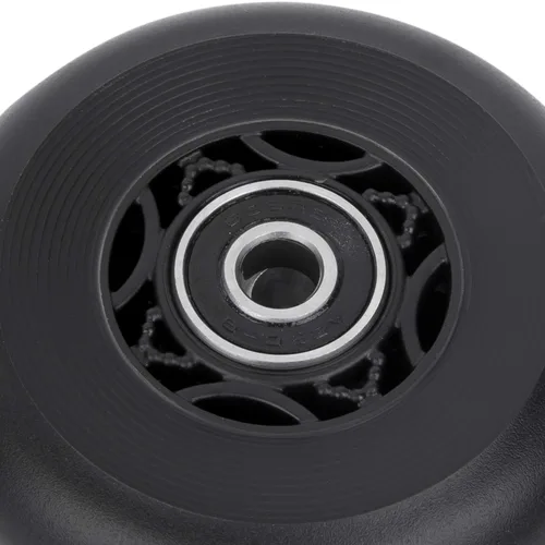 Vista 9 de Ruedas Ripsurf 90a de 2.992 in con rodamientos ABEC-9 para RipStik DLX Caster Board, Deluxe Junior Skateboard, patineta giratoria de 2 ruedas Negro