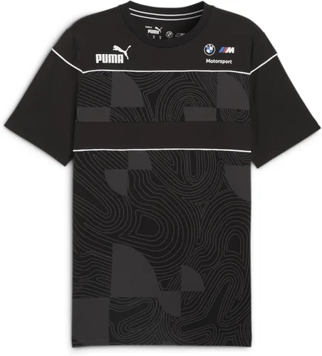 Vista 13 de PUMA Hombres BMW MMS Essentials Motorsport Tee Casual Tops Casual - Negro