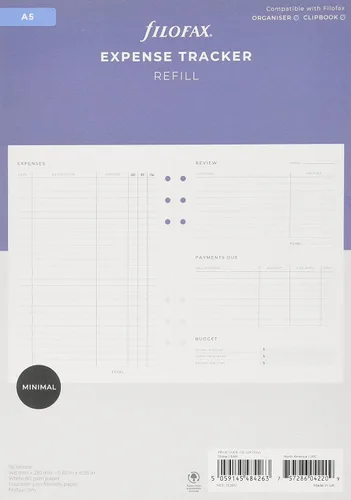 Vista 4 de Recambio para planificador de actividades Filofax A5 2021