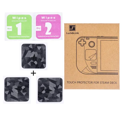 Vista 66 de Touchpad Protector Steam Deck, Touch Pads and Back Buttons Protective Skin Texture Sticker for steam Deck OLED&LCD Touch Trackpads, High end
