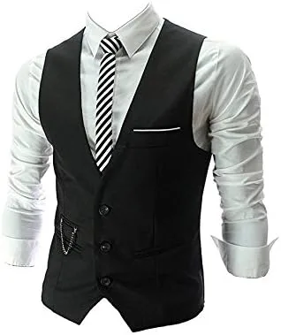 Vista 3 de Hello Tie Unisex doble color rayas 2 "Skinny Tie estrecho corbatas