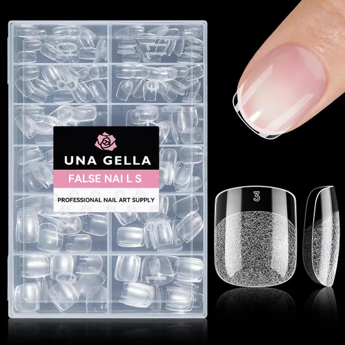 Vista 10 de UNA GELLA - Pegamento para uñas súper fuerte, 2 unidades de 0.3 fl oz, semisólido