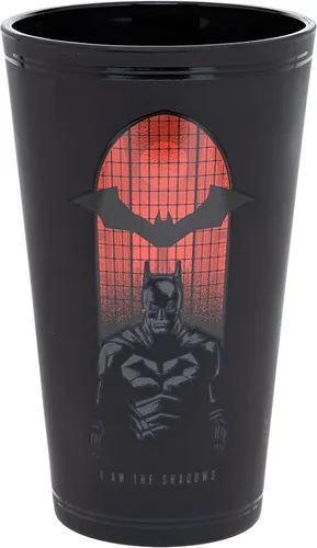 Vista 3 de Paladone The Batman Glass, The Batman Movie Merchandise, 13.5 fl oz, 13.5 fl oz