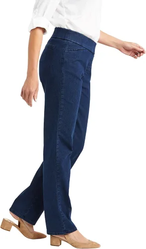 Vista 2 de Wrangler Authentics Pantalones de cintura elástica para mujer.