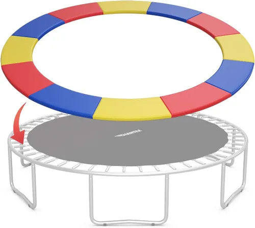 Vista 11 de Giantex Trampoline Pad, 8ft 10ft 12ft 14ft 15ft 16ft Trampoline Replacement Safety Pad, No Holes for Pole, Waterproof Trampoline Accessories Spring