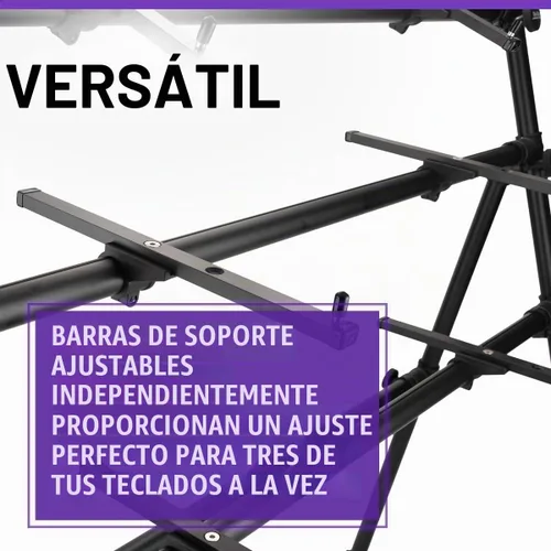 Vista 4 de OnStage Soporte de teclado (KS7903)