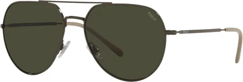 Vista 2 de Polo Ralph Lauren Mens Ph3139 Pilot Sunglasses
