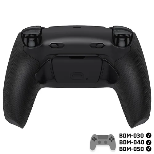 Vista 4 de eXtremeRate RISE Plus MAX Back Paddles Kit with Clicky Trigger Stops & Rubberized Grip for PS5 Controller BDM-030 040 050, Remappable Back Buttons