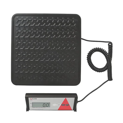 Vista 3 de Taylor Precision TE400 - Báscula de recepción, digital, capacidad de 396.8 lbs x 0.4 lbs, plataforma de placa de banda de rodadura de acero