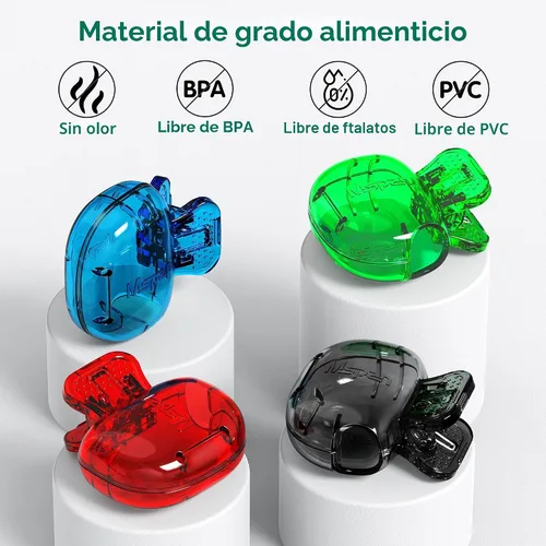 Vista 2 de Mspan Funda Protectora para Cabezal de Cepillo de Dientes: Funda Protectora para Cepillo de Dientes con Clip de Plástico para el Baño, Artículos