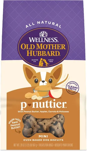 Vista 24 de Old Mother HubbardGalletas Classic P-NUTTERTRAS HORADAS DE PERRO CASO, PEQUEÑO, BOLSA DE 20 ORAS