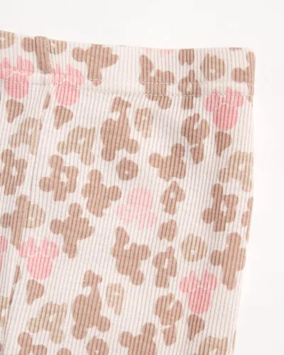 Vista 4 de Disney Conjunto de leggings para bebé 2 piezas de camiseta y leggings de Minnie Mouse (Talla 12M-4T)