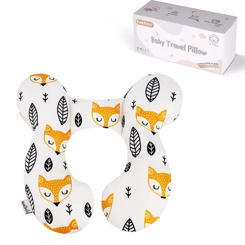 Vista 10 de Kakiblin - Almohada de cuello para bebé, almohada de apoyo para bebé mejorada, almohada para la cabeza del bebé, almohada de apoyo para el cuello