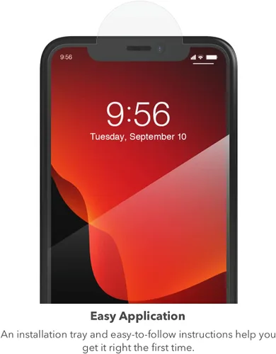 Vista 4 de Max Protection - Paquete - Funda de protección contra impactos y protector de pantalla de vidrio templado - Hecho para Apple iPhone 11 Pro