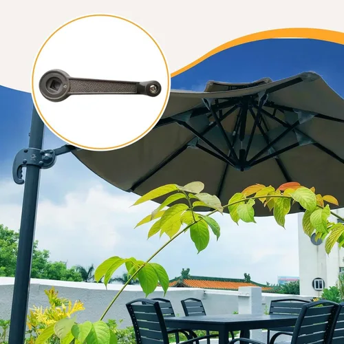 Vista 4 de Paraguas de patio Accesorios Paraguas Piezas de repuesto de soporte resistente Paraguas Paraguas Par