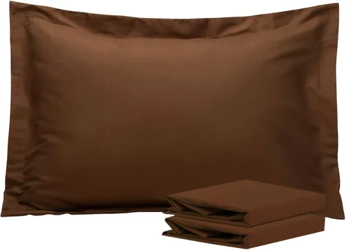 Vista 10 de NTBAY Fundas de almohada estándar, paquete de 2 fundas de almohada de microfibra cepillada de 20 x 26 pulgadas, súper suaves y acogedoras