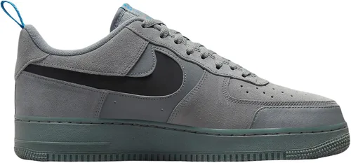 Vista 3 de Nike Air Force 1 Low Cut Out Swoosh Wolf Grey Men's DO6709-002