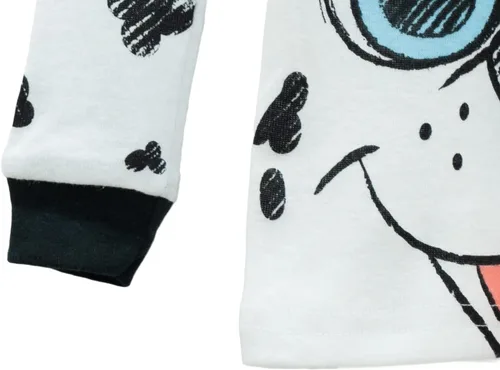 Vista 7 de Paw Patrol Chase and Marshall - Conjunto de pijama de manga larga para niños pequeños, 4 piezas