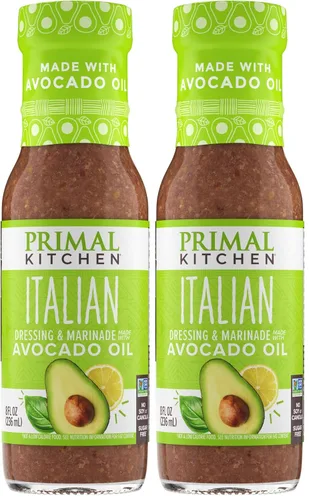 Vista 10 de Primal Kitchen - Aderezo Cesar a base de aceite de aguacate y marinado