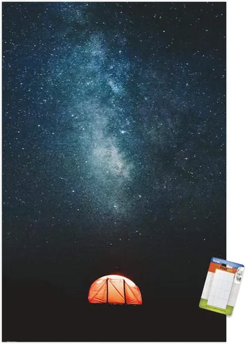 Vista 21 de Trends International Póster de pared Under The Stars, 14.725 x 22.375 pulgadas, versión enmarcada de madera de granero
