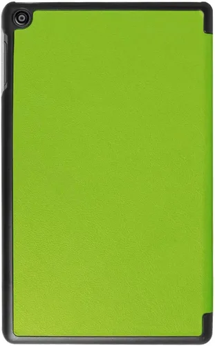 Vista 3 de Funda para tablet Amazon Kindle Fire HD8 6ª 7ª 8ª generación (versión 2016/2017/2018), funda de piel ligera con soporte folio ultradelgado