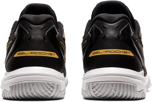 Vista 5 de ASICS Zapatos de voleibol Gel-Rocket 10 para hombre, Negro, M US