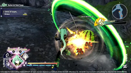 Vista 7 de Neptunia x SENRAN KAGURA Ninja Wars for Nintendo Switch