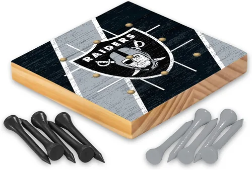 Vista 20 de Rico Industries NFL Unisex-Adult Peg Tic Tac Toe Game