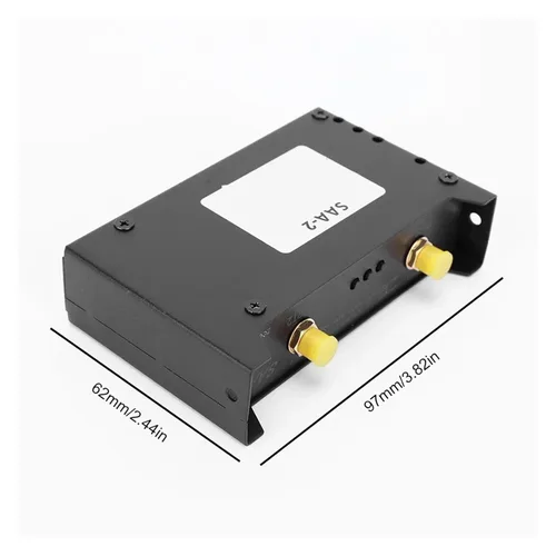 Vista 6 de Spectrum Analyzer, NanoVNA V2 Antenna Analyzer 50kHz-3GHz SAA-2 Handheld Vector Network 2.8Inch Built-in 2000mAh Battery Network Analyzer