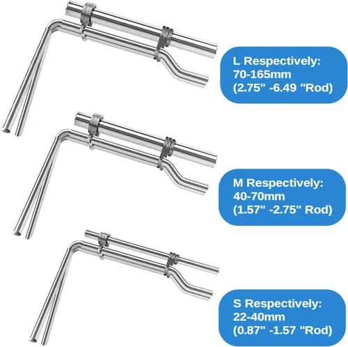 Vista 3 de Kit de herramientas de instalación de sellos hidráulicos de 5 PC para mecánicos J05321 (S/M/L)