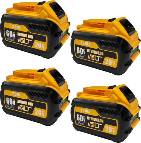 Vista 8 de CAFU Paquete de 1 batería de repuesto de 12 Ah para baterías Dewalt Flex de 20 V/60 V Max compatibles con DCB606 DCB609 DCB612 DCB615 DCB206 DCB207