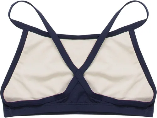 Vista 4 de TYR Sport - Bikini de entrenamiento Durafast de tono sólido para mujer con espalda tipo diamante