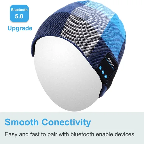 Vista 88 de Rotibox - Gorro inalámbrico con Bluetooth para deportes al aire libre, regalo de Navidad.