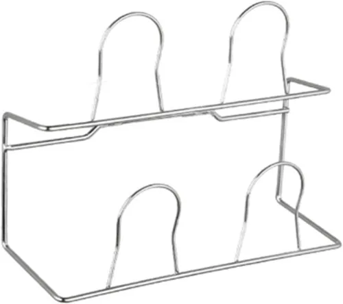 Vista 3 de DOITOOL Zapatero de doble capa para zapatos de montaje en pared, zapatillas, estante colgante, organizador de almacenamiento (blanco)