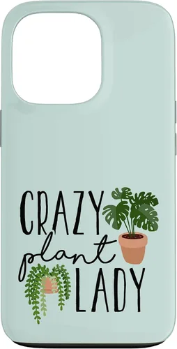 Vista 10 de Crazy Plant Lady - Cute Plant Lovers Gardening Theme Case for iPhone 17