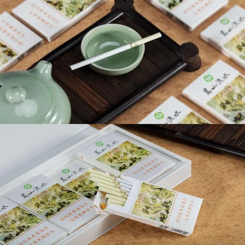 Vista 5 de Cigarrillos herbales - Sin nicotina y sin tabaco Cigarrillos herbales - Alternativa al cigarrillo (5 paquetes/100 cigarrillos)
