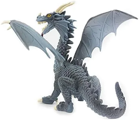 Vista 4 de Warmtree Figuras realistas de dragón volador de plástico de 6 pulgadas, regalos