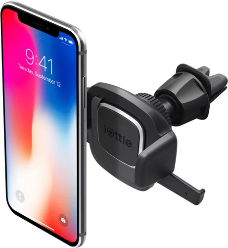 Vista 15 de iOttie Easy One Touch Advanced soporte de teléfono para coche con ventosas - Soporte universal para teléfono celular para iPhone, Google, Samsung
