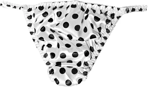Vista 5 de Satini Braguitas de bikini de satén para mujer