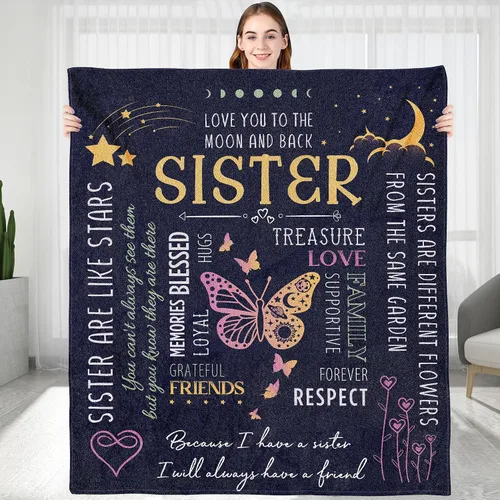 Vista 9 de Manta personalizada de regalo para amigos, regalos de cumpleaños para amigos, manta de franela para el día de San Valentín, graduación, regalo