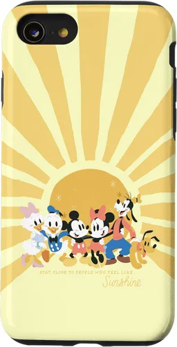 Vista 18 de iPhone 16 Disney Mickey y sus amigos Personas que se sienten como Sunshine Case