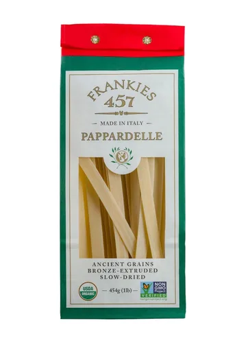 Vista 6 de Frankies 475 Pasta Artesanal Busiate - Auténtica Pasta Italiana Premium Hecha a Mano - Importada de Italia - Verificada Sin GMO - Certificada